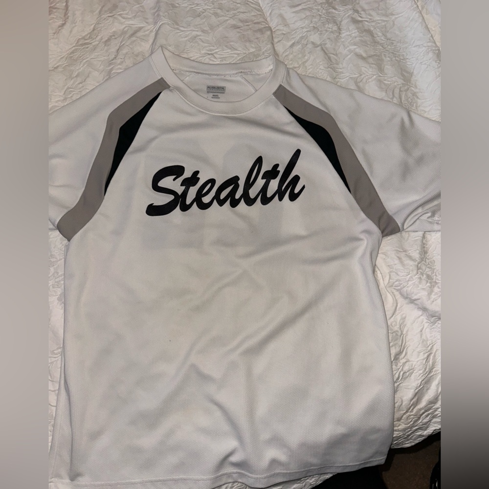 White jersey- Stealth